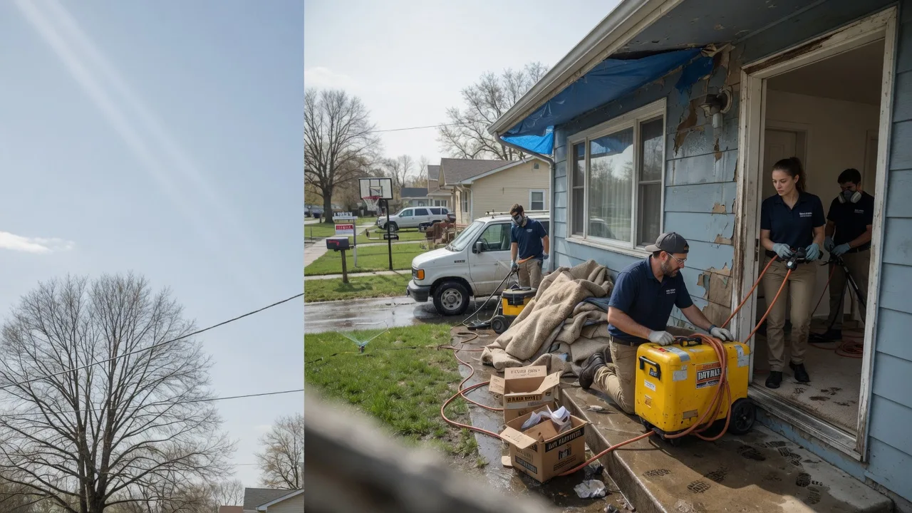 Basement Flood Cleanup in Bloomington, TX near me